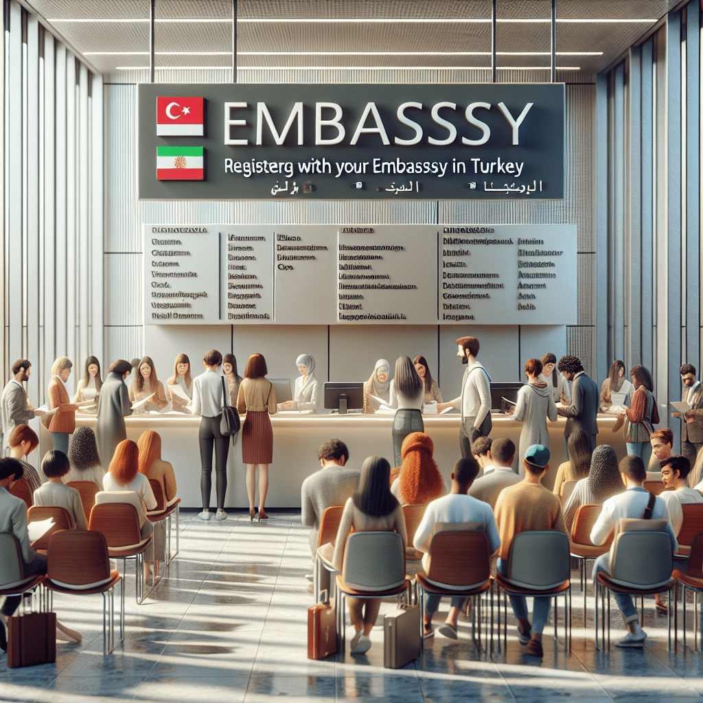 Registering with Your Embassy in Turkiye: A Guide for Students