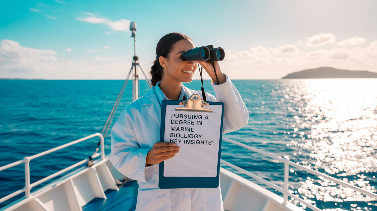 Pursuing a Degree in Marine Biology: Key Insights