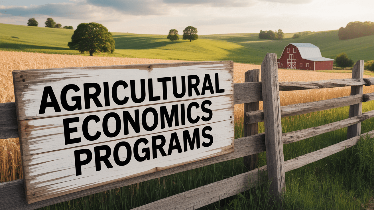 Overview of Agricultural Economics Programs