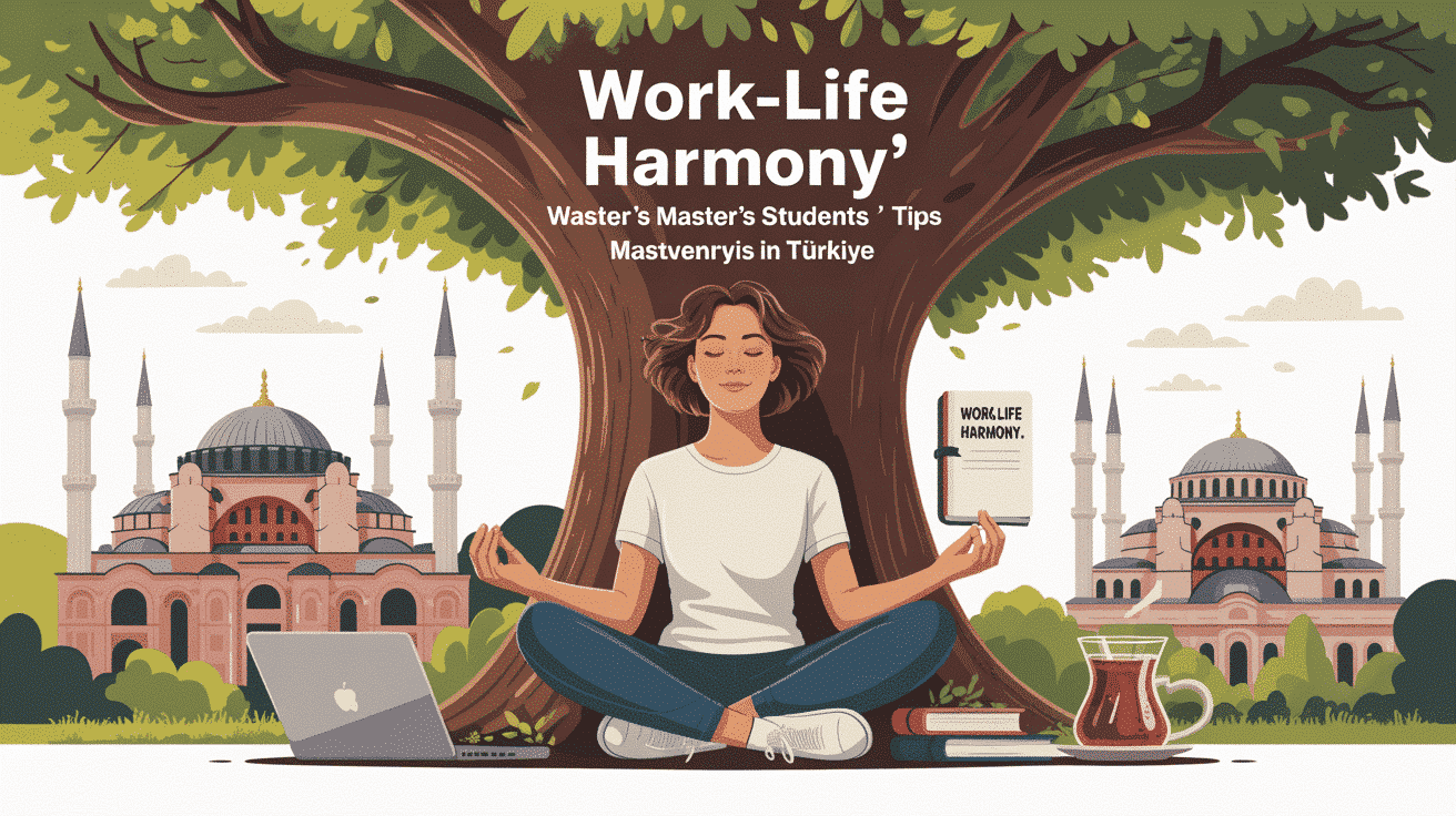 Work-Life Balance Tips for Master’s Students in Turkiye