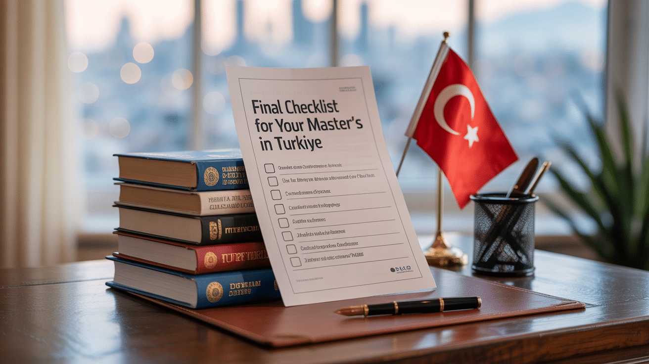 Final Checklist for Your Master’s in Turkiye