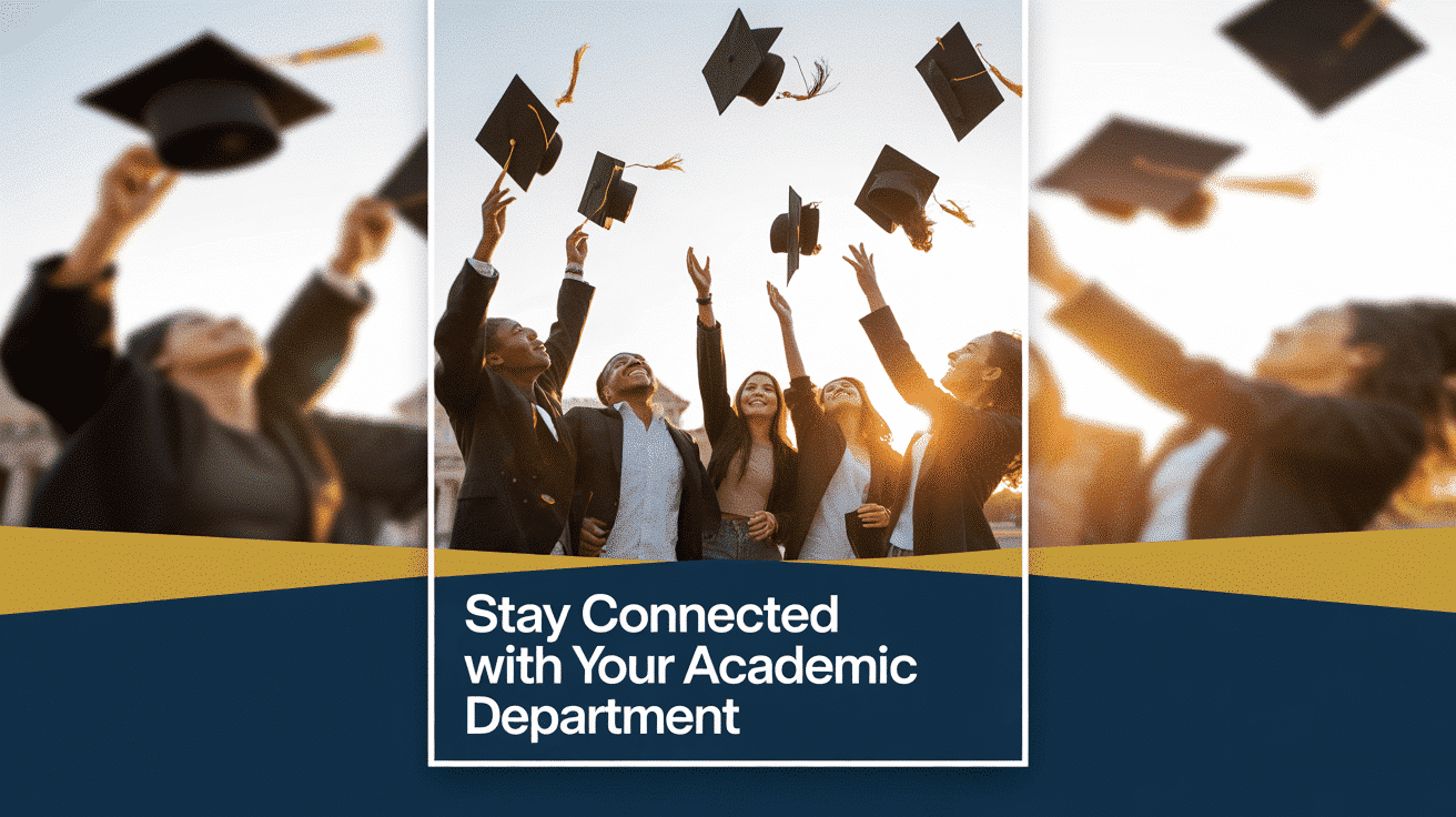 Stay Connected with Your Academic Department After Graduation