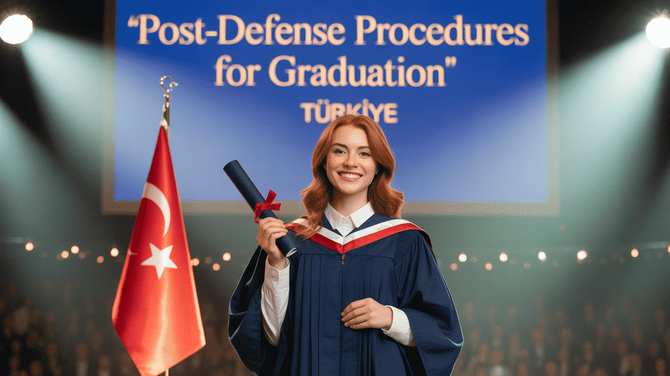 Post-Defense Procedures for Graduation in Türkiye