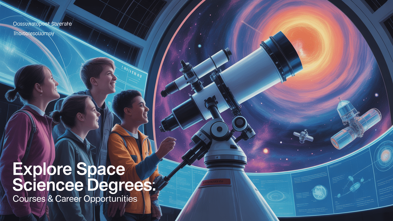 Explore Space Science Degrees: Courses & Career Opportunities
