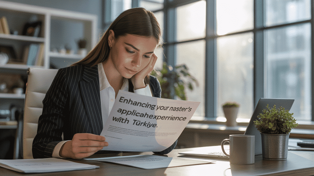Enhancing Your Master’s Application with Work Experience in Türkiye