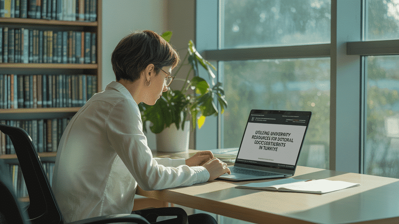 Utilizing University Resources for Doctoral Students in Turkiye