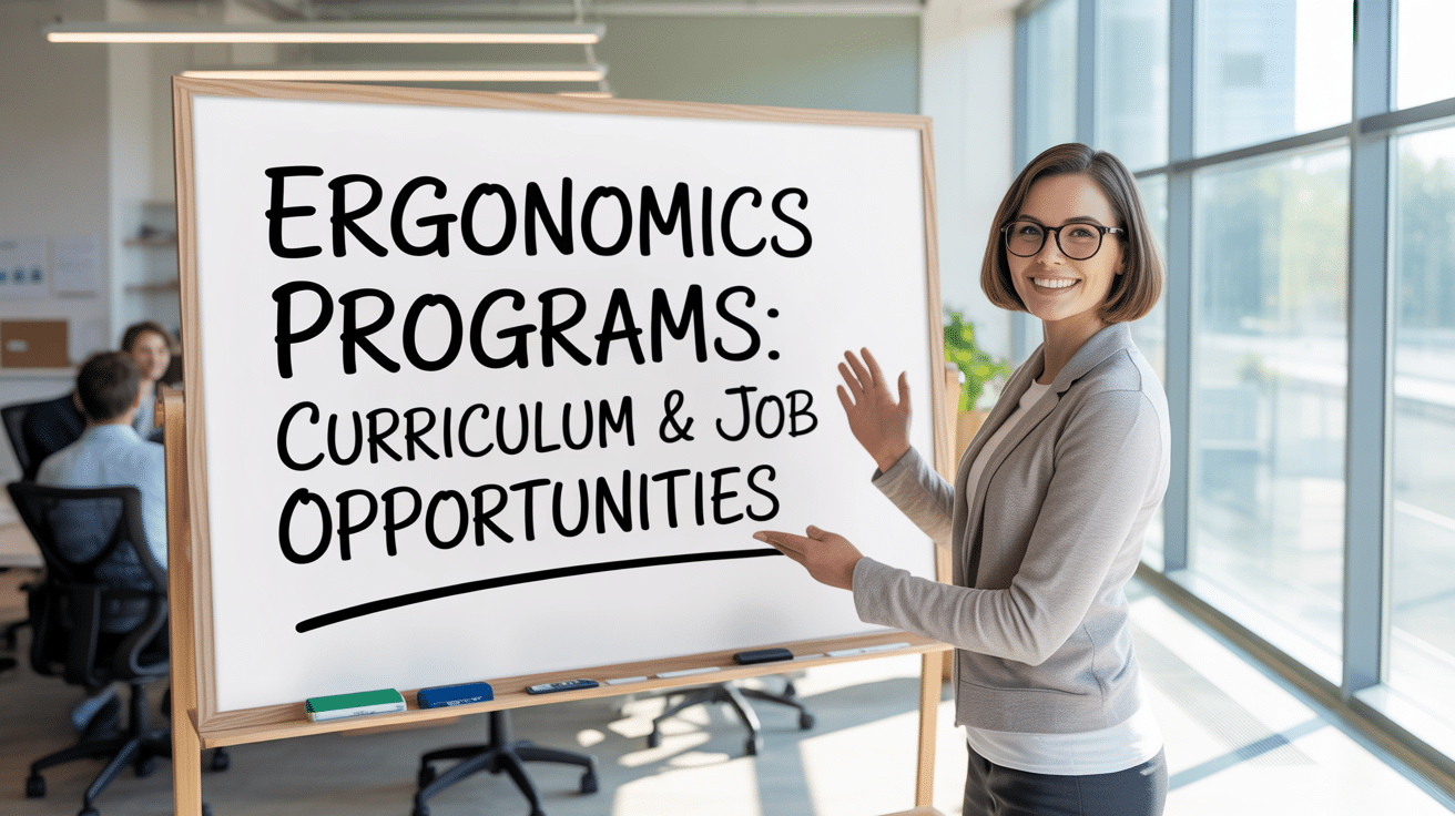 Ergonomics Programs: Curriculum & Job Opportunities