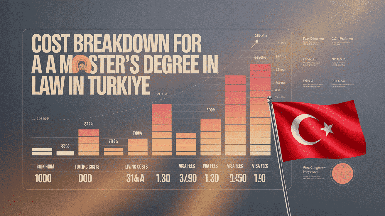 Cost Breakdown for a Master’s Degree in Law in Turkiye