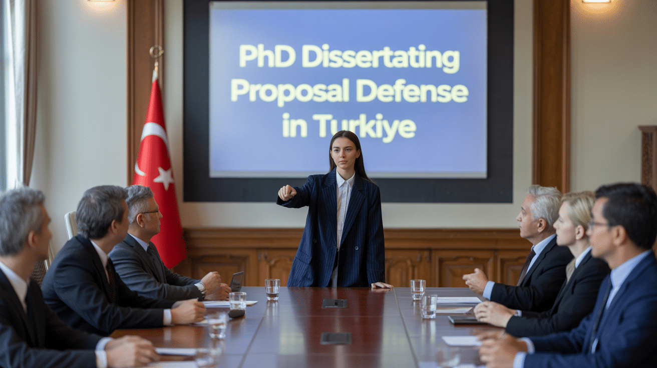 Overview of the PhD Dissertation Proposal Defense in Turkiye