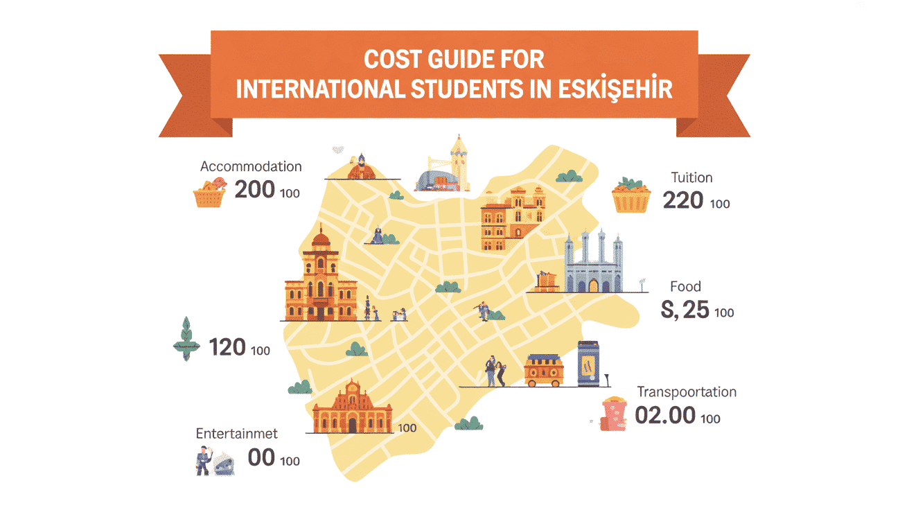 Eskişehir'deki Uluslararası Öğrenciler için Maliyet Rehberi