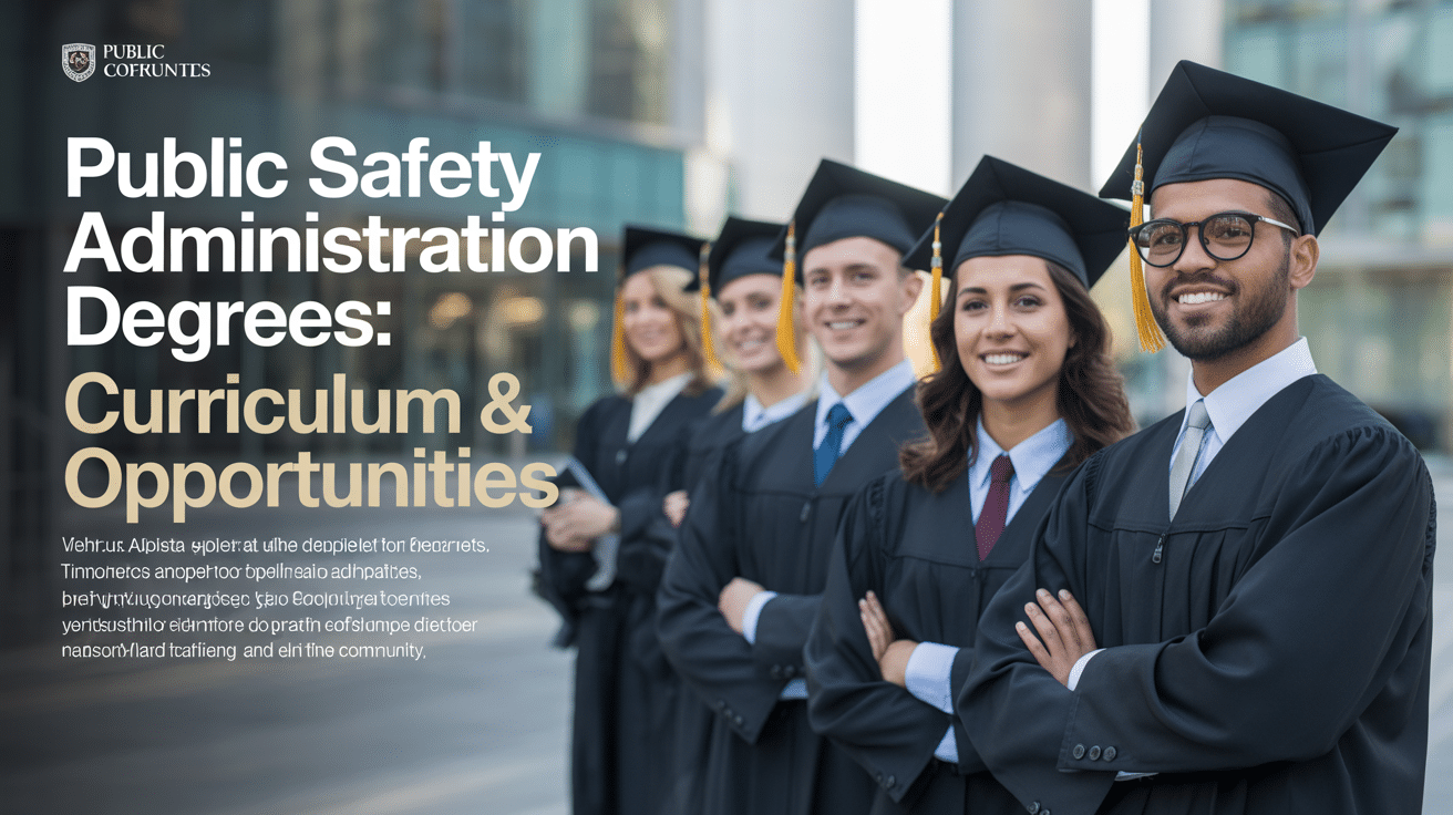 Public Safety Administration Degrees: Curriculum & Opportunities