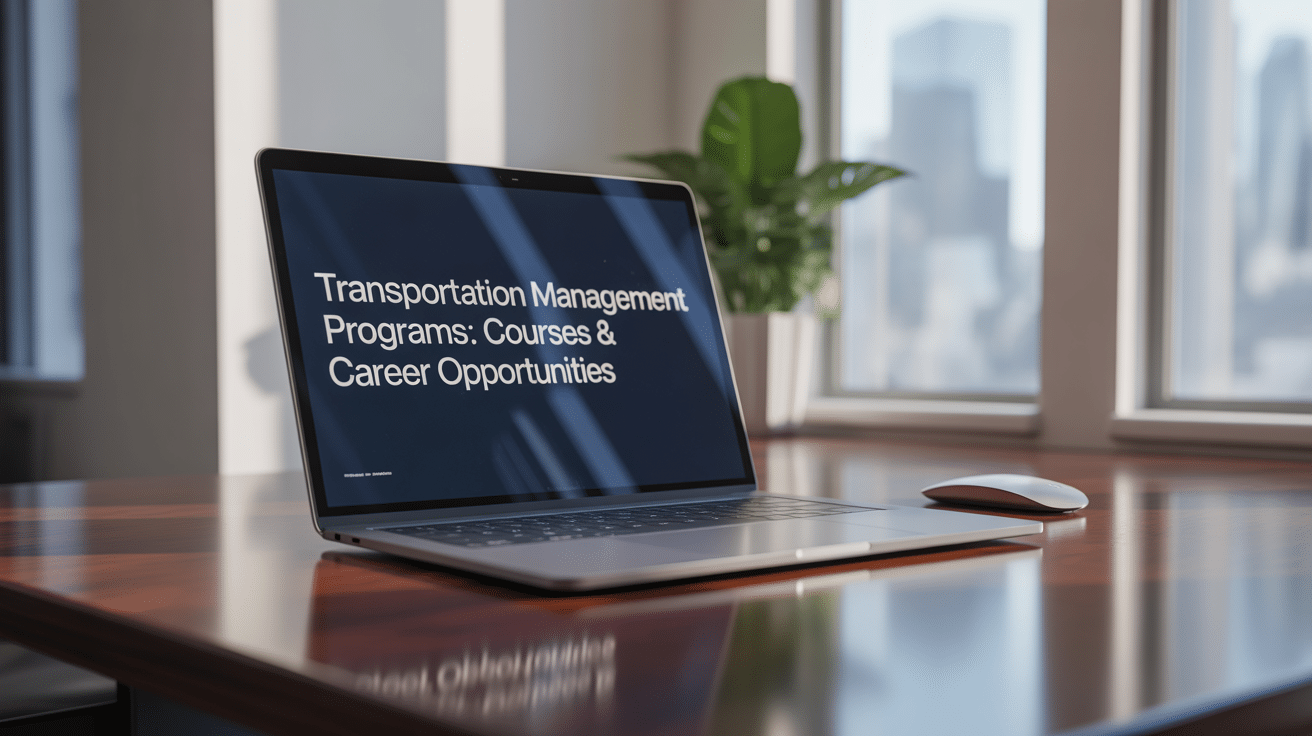 Transportation Management Programs: Courses & Career Opportunities