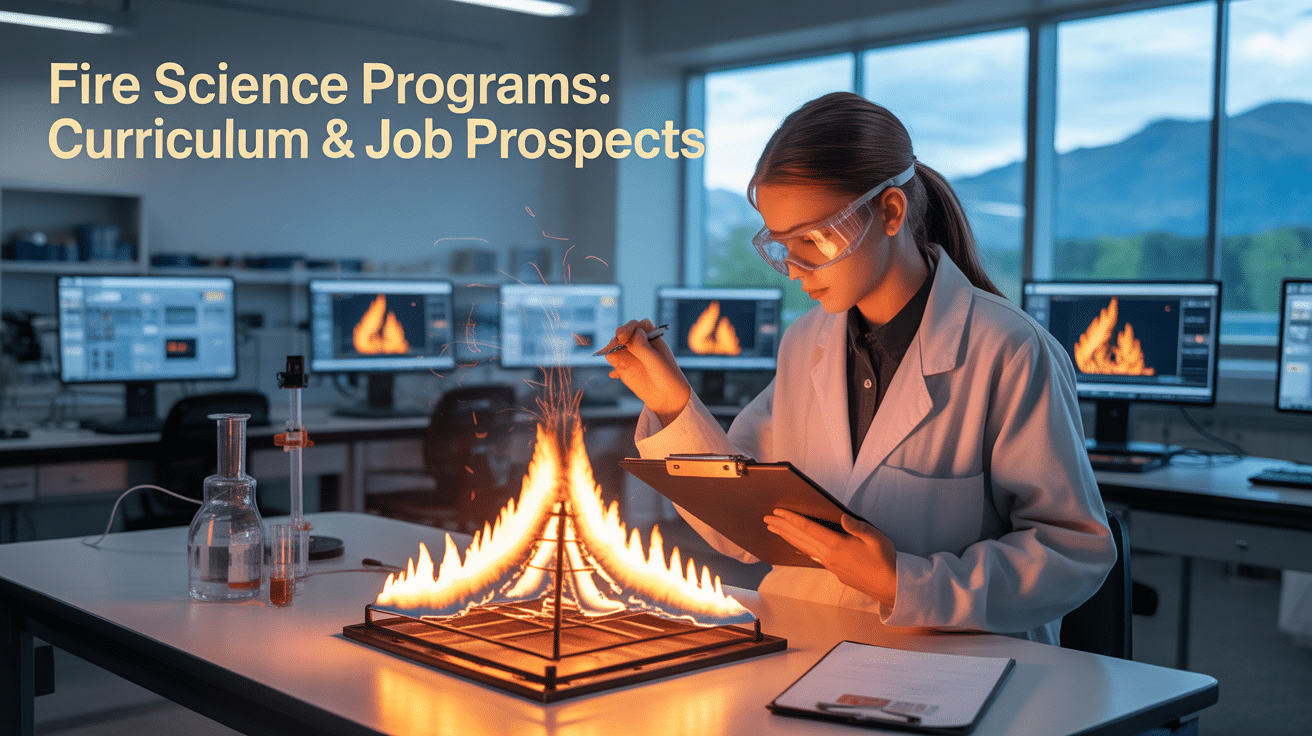 Fire Science Programs: Curriculum & Job Prospects