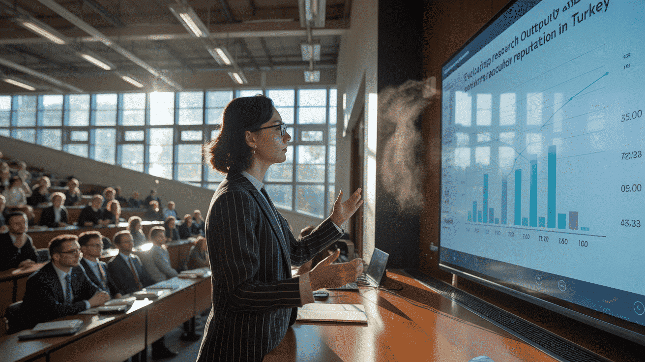 Evaluating Research Output and Faculty Reputation in Turkey
