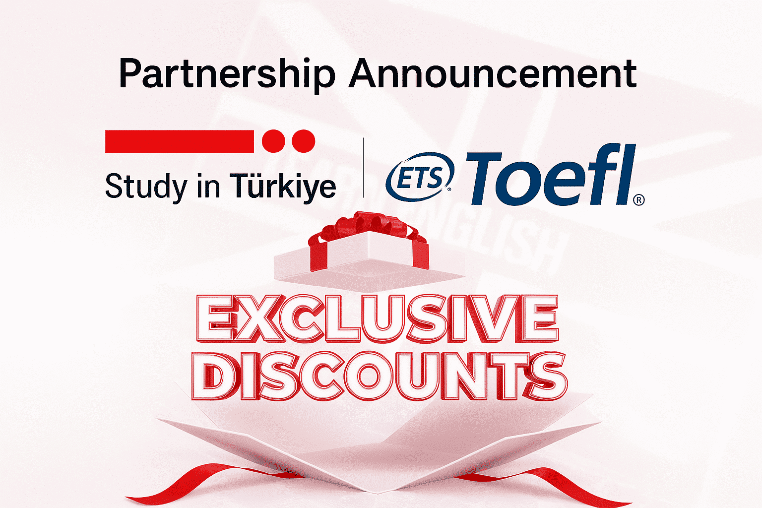 Announcing Official Partnership with ETS Global For TOEFL iBT® Test