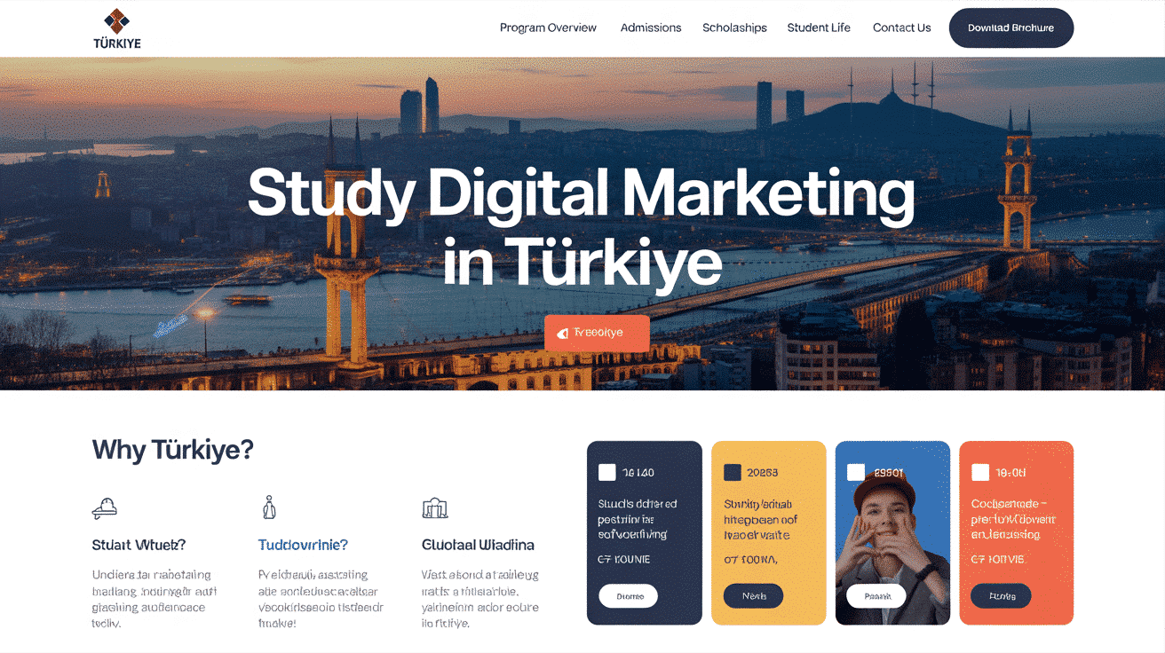 Master’s Degree in Digital Marketing in Turkiye: A Complete Guide