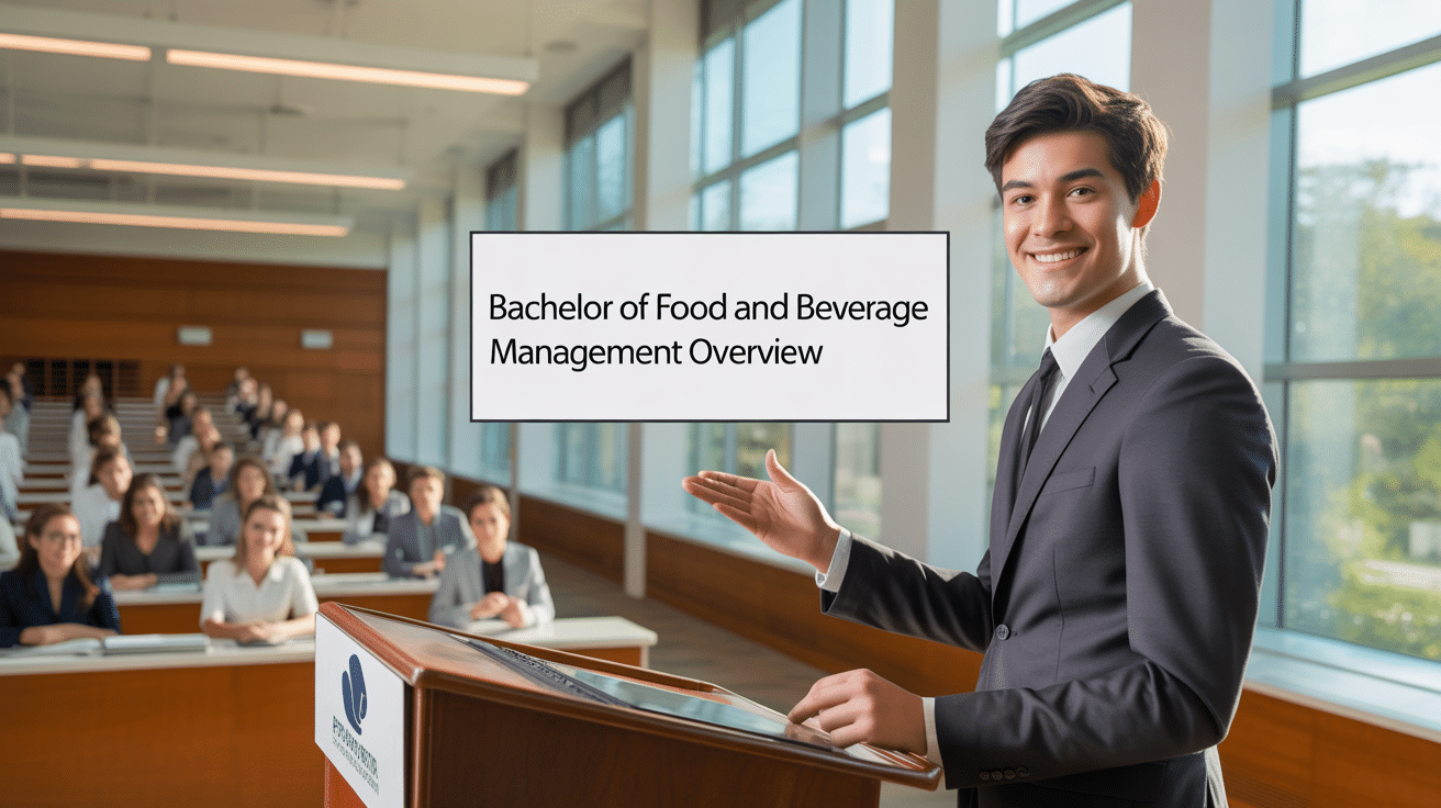 Bachelor of Food and Beverage Management Overview