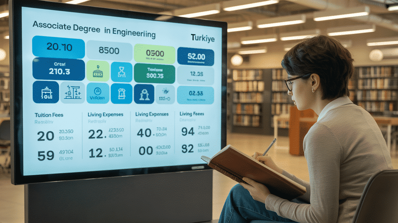 Cost Breakdown for an Associate Degree in Engineering in Turkiye
