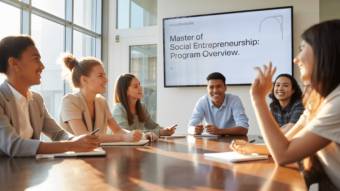 Master of Social Entrepreneurship: Program Overview