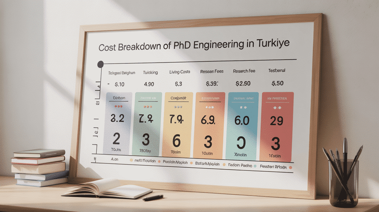 Cost Breakdown of PhD in Engineering in Turkiye