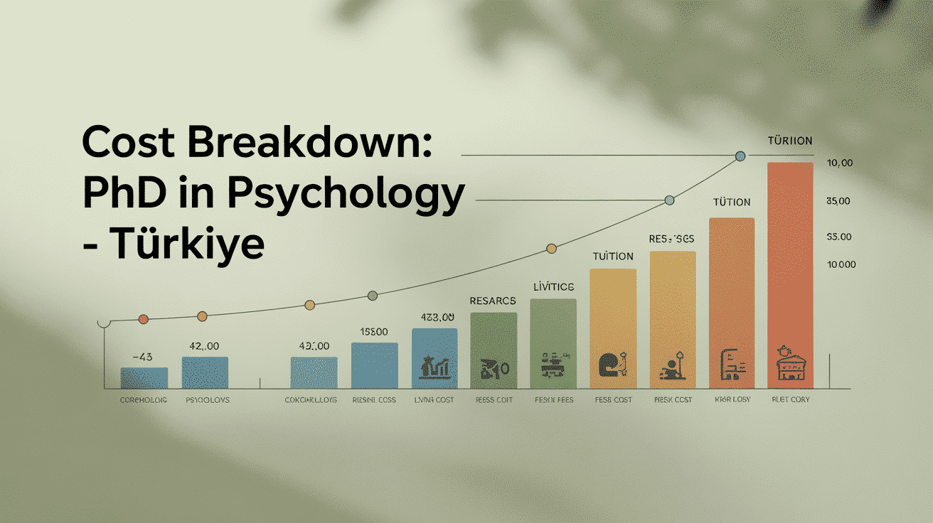 Cost Breakdown for a PhD in Psychology in Turkiye