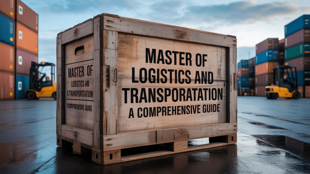 Master Of Logistics And Transportation: A Comprehensive Guide Sit Search Master Of Logistics And Transportation