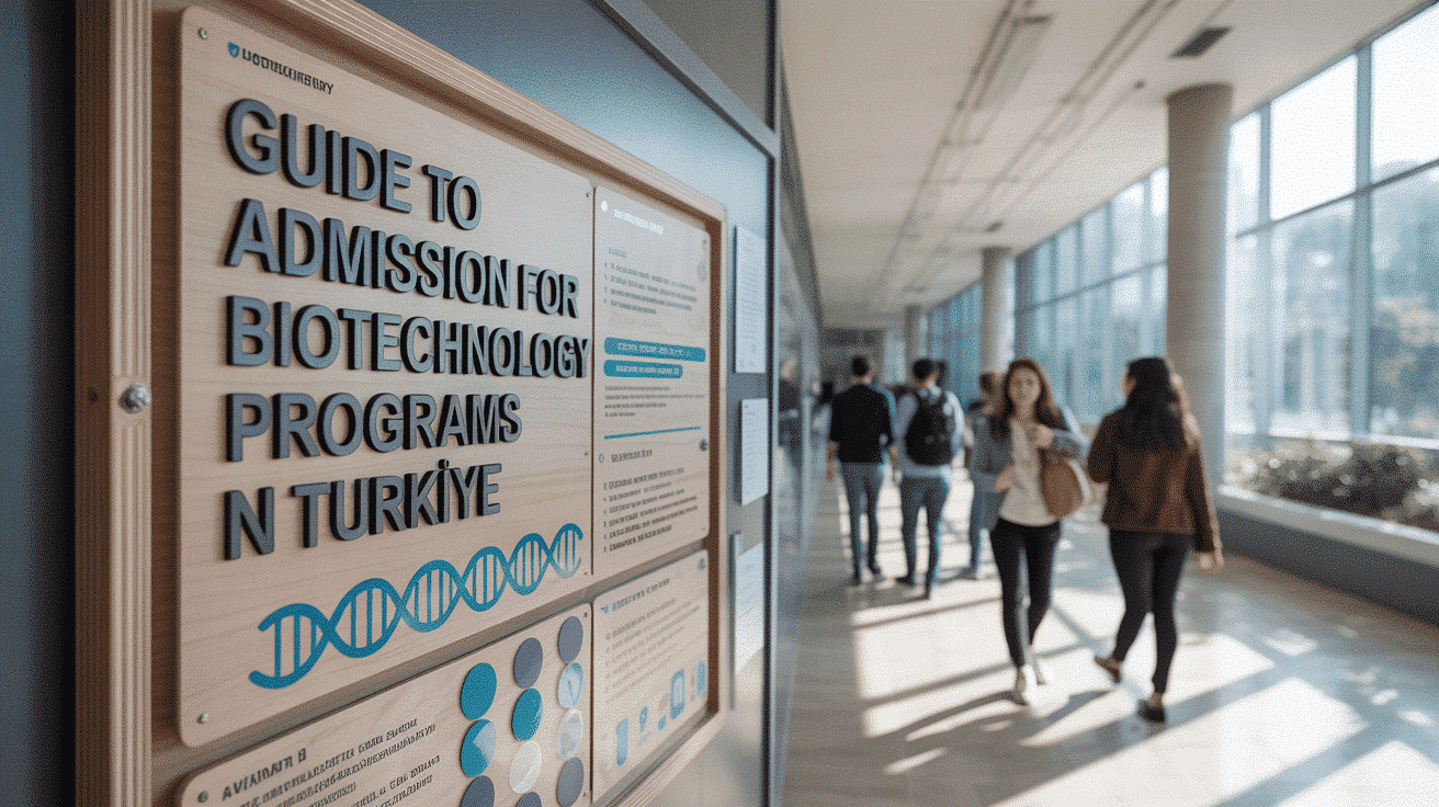 Guide to Admission for Biotechnology Programs in Turkiye
