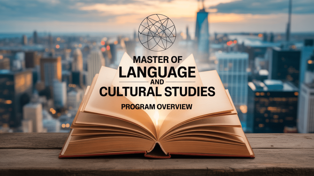 Master Of Language And Cultural Studies: Program Overview Sit Search Master Of Language And Cultural Studies