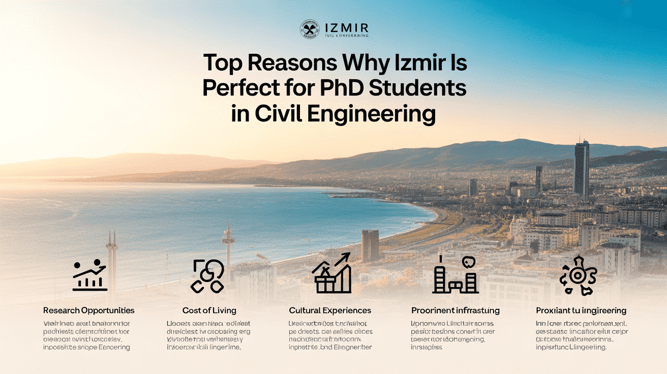 Top Reasons Why Izmir is Perfect for PhD Students in Civil Engineering