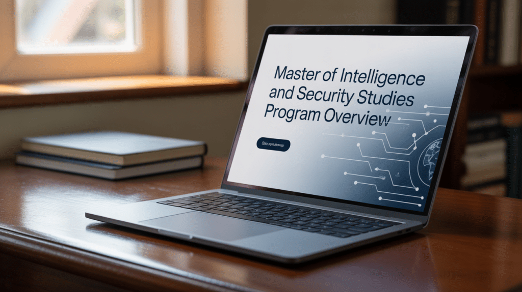 Master Of Intelligence And Security Studies Program Overview Sit Search Master Of Intelligence And Security Studies