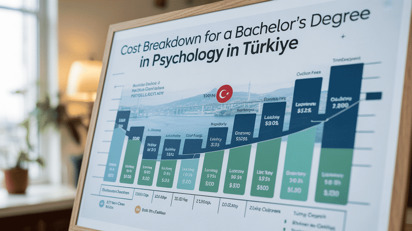 Cost Breakdown for a Bachelor’s Degree in Psychology in Türkiye