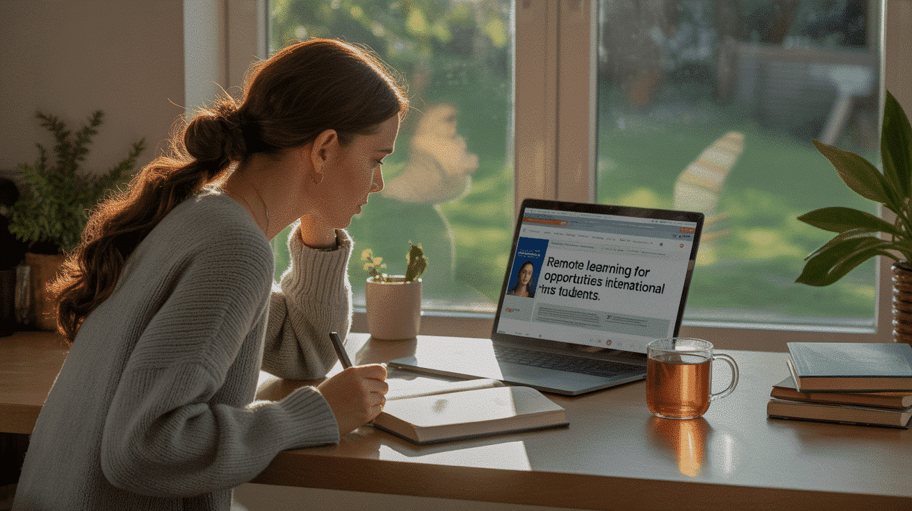 The Rise of Remote Learning Opportunities for International Students