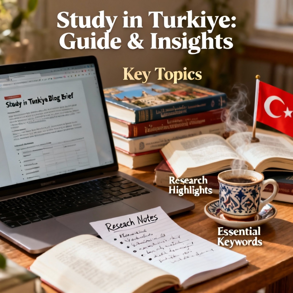 Study in Turkiye Blog Brief: Topic, Research & Keywords