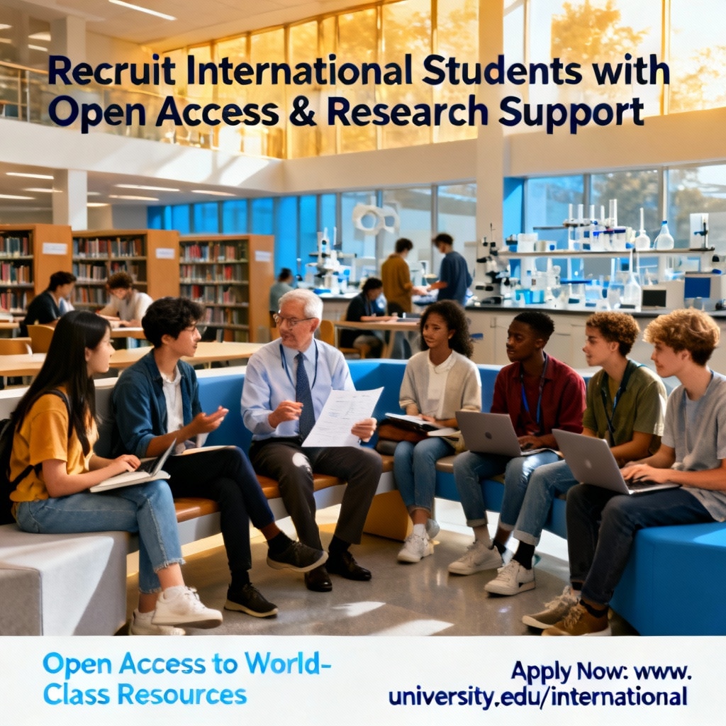 Recruit International Students with Open Access & Research Support