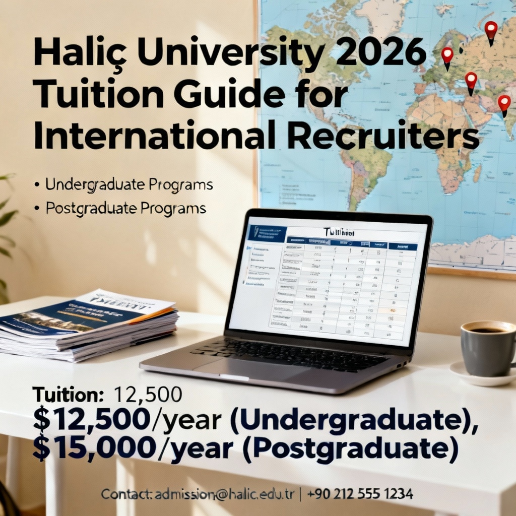 Haliç University 2026 Tuition Guide for International Recruiters