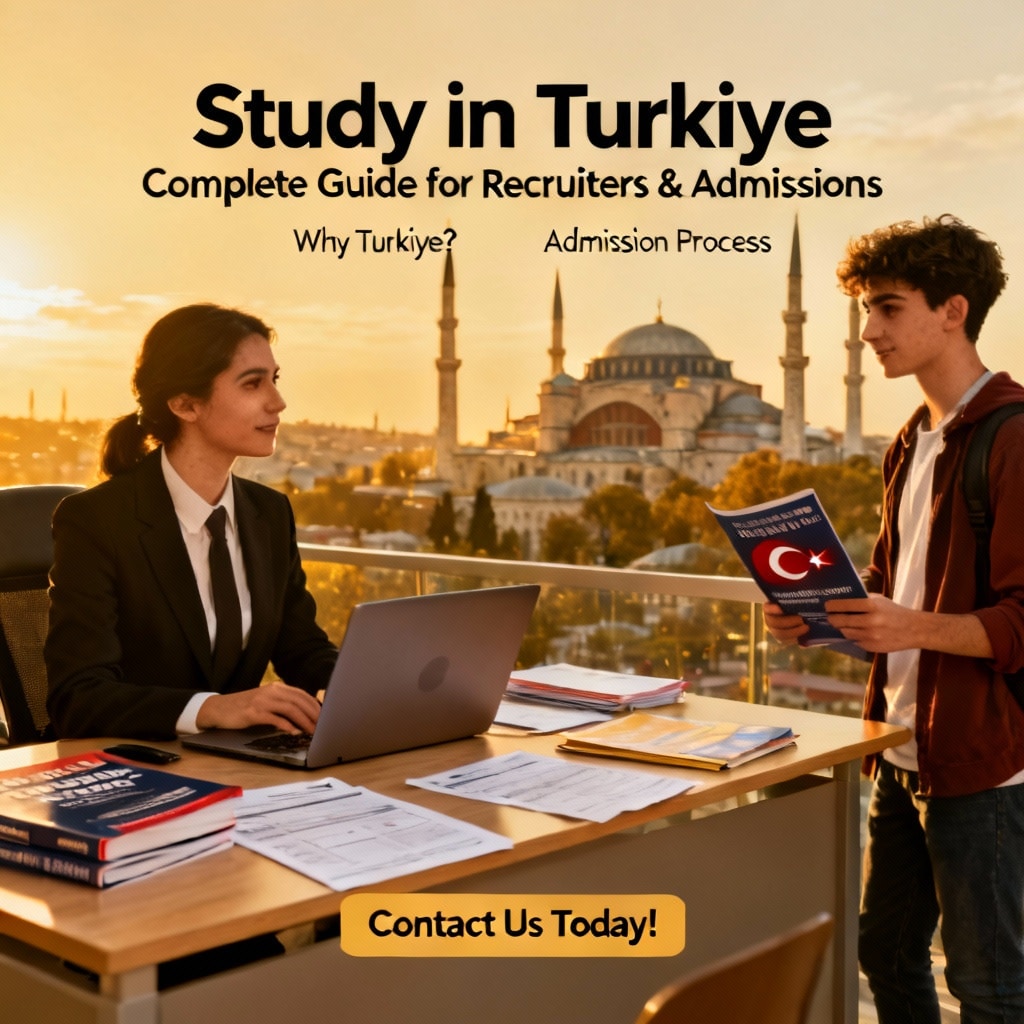 Study in Turkiye: Complete Guide for Recruiters & Admissions