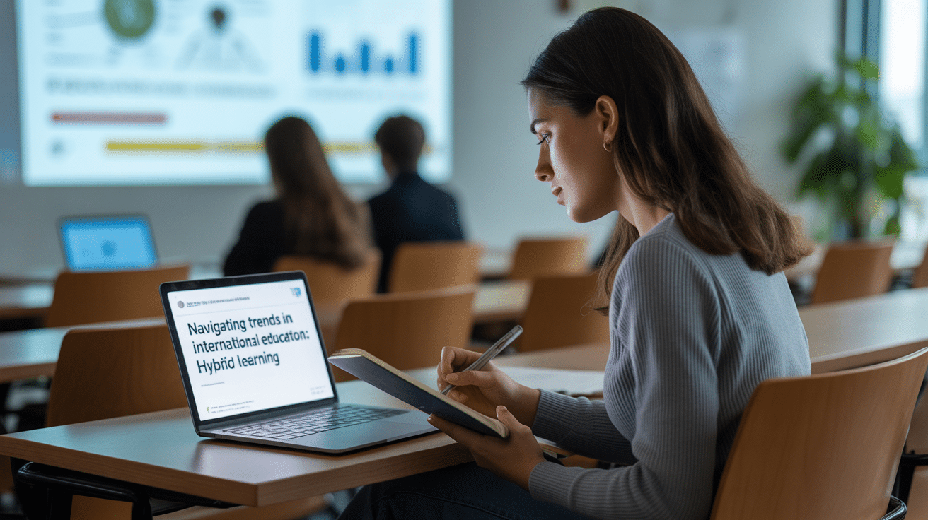 Navigating Trends in International Education: Hybrid Learning