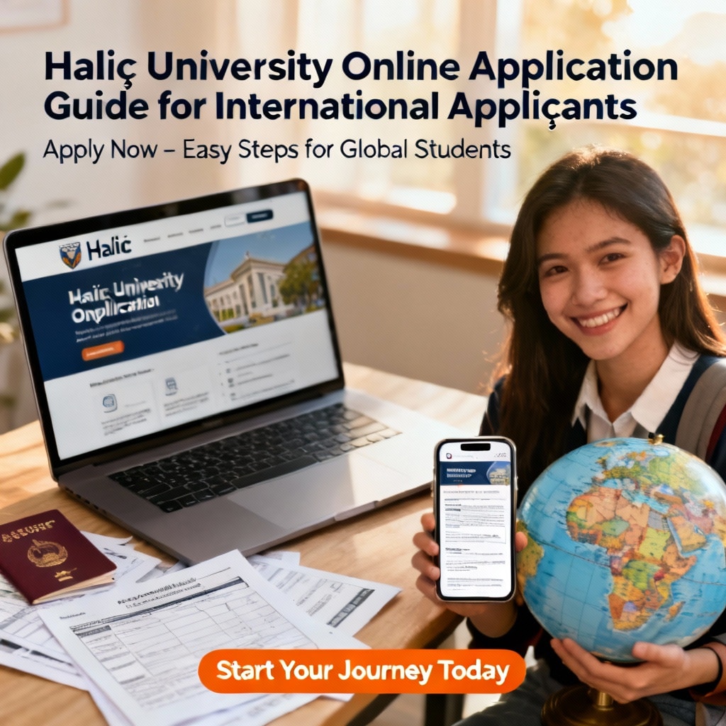 Haliç University Online Application Guide for International Applicants
