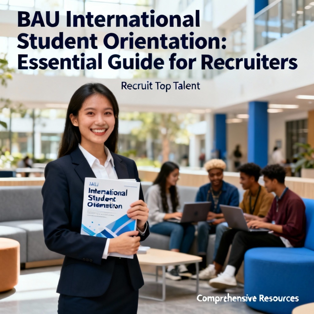BAU International Student Orientation: Essential Guide for Recruiters