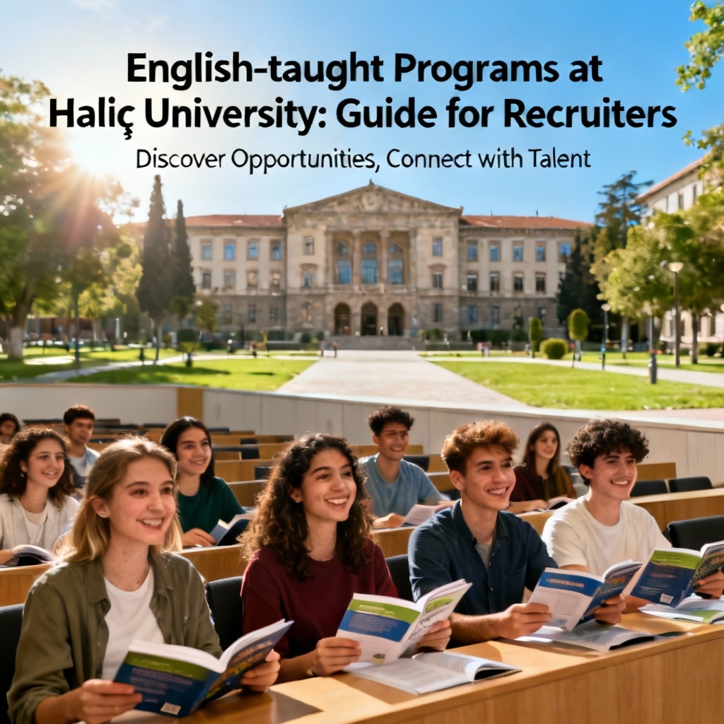 English-taught Programs at Haliç University: Guide for Recruiters