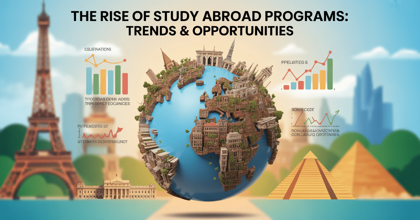 The Rise of Study Abroad Programs: Trends & Opportunities