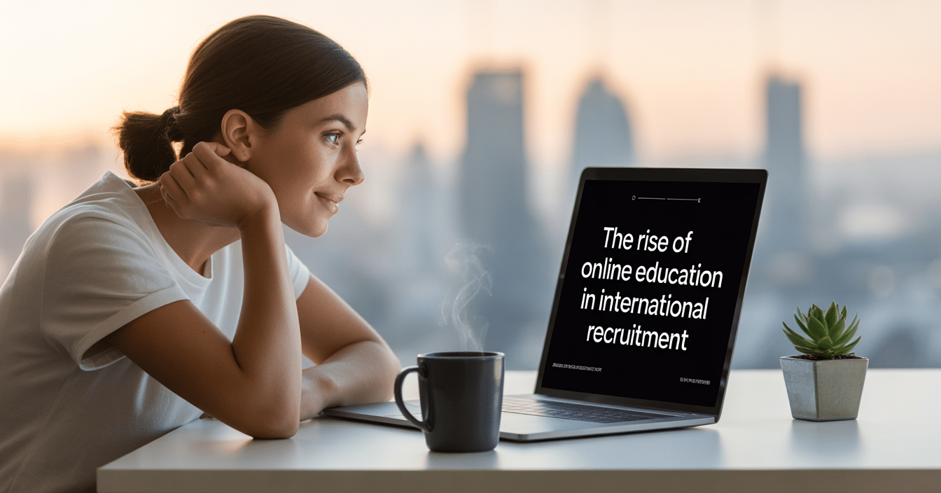 The Rise of Online Education in International Recruitment