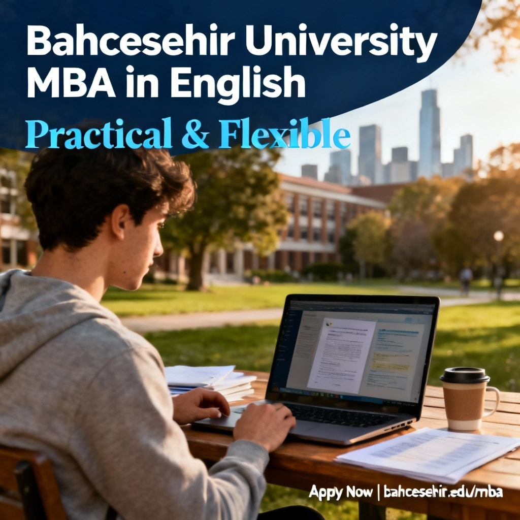 Bahçeşehir Üniversitesi İngilizce MBA – Pratik ve Esnek