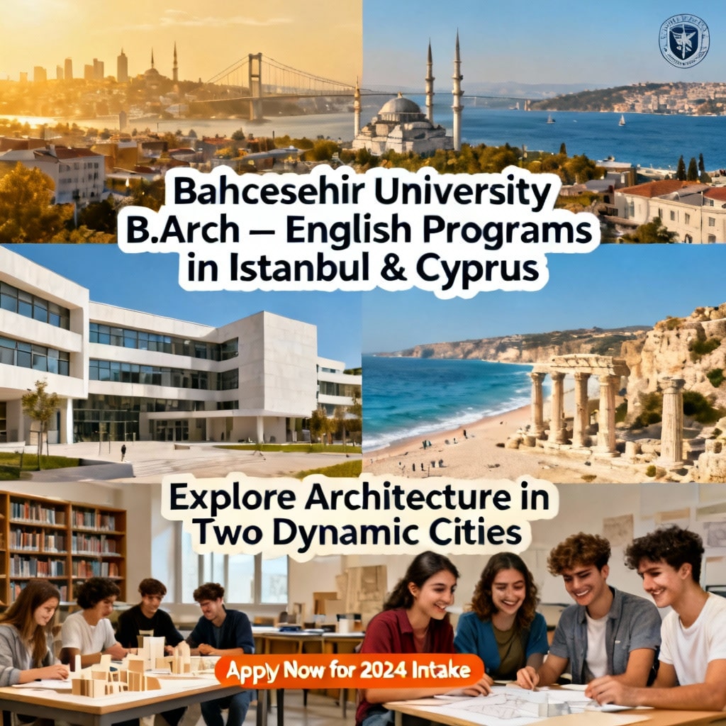 Bahçeşehir Üniversitesi B.Arch — İstanbul ve Kıbrıs'taki İngilizce Programlar
