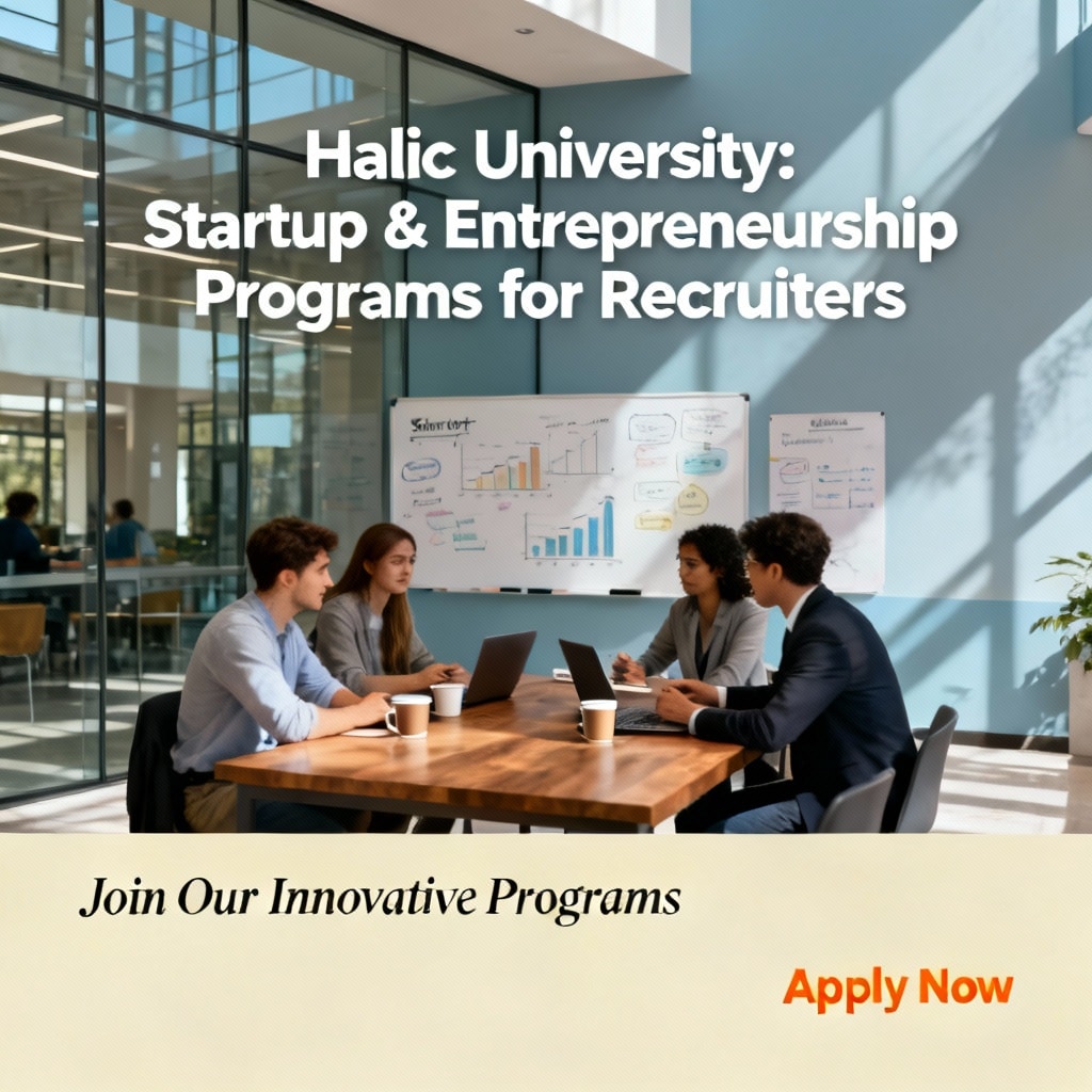 Halic University: Startup & Entrepreneurship Programs for Recruiters