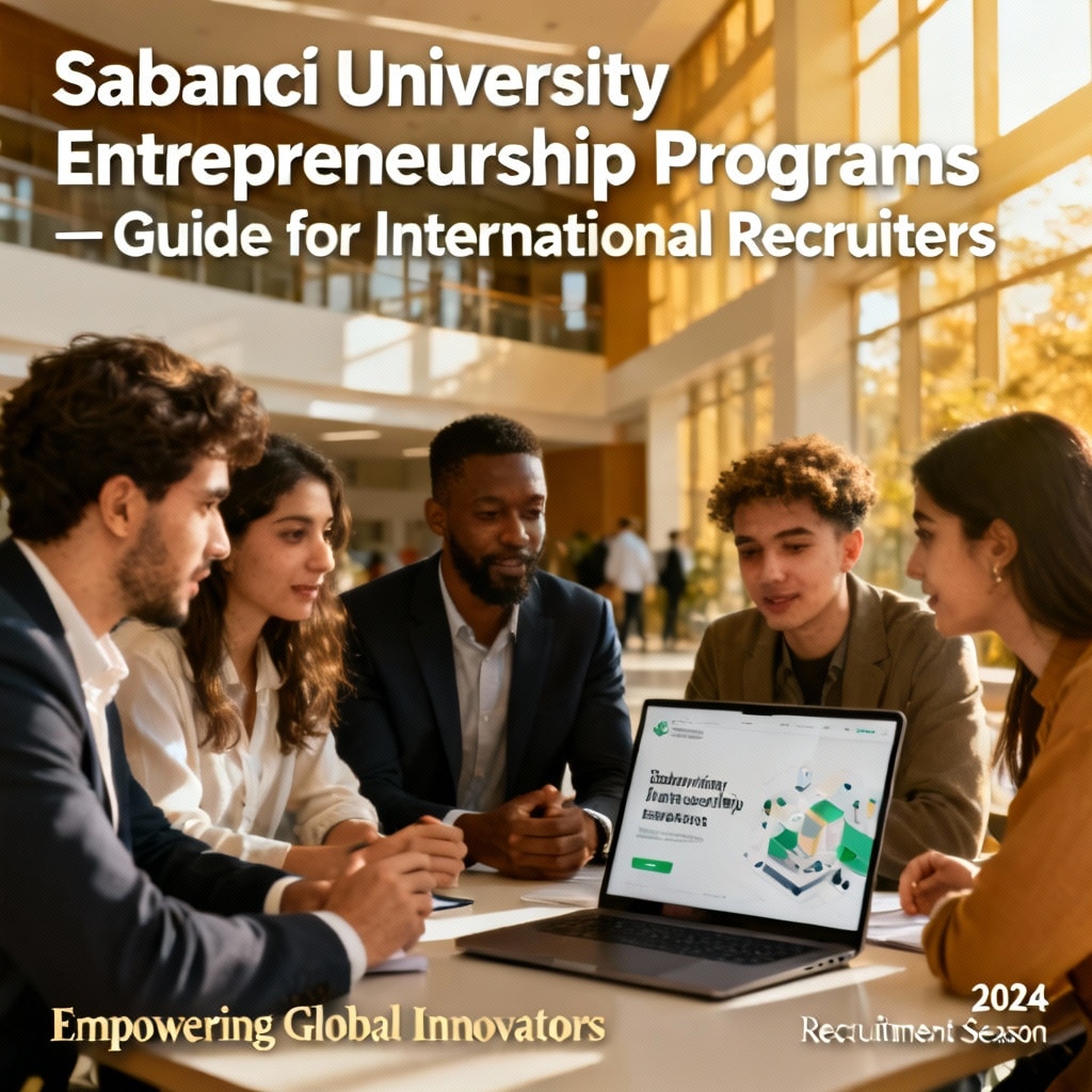 Sabancı Üniversitesi Girişimcilik Programları — Uluslararası İşe Alımcılar için Rehber