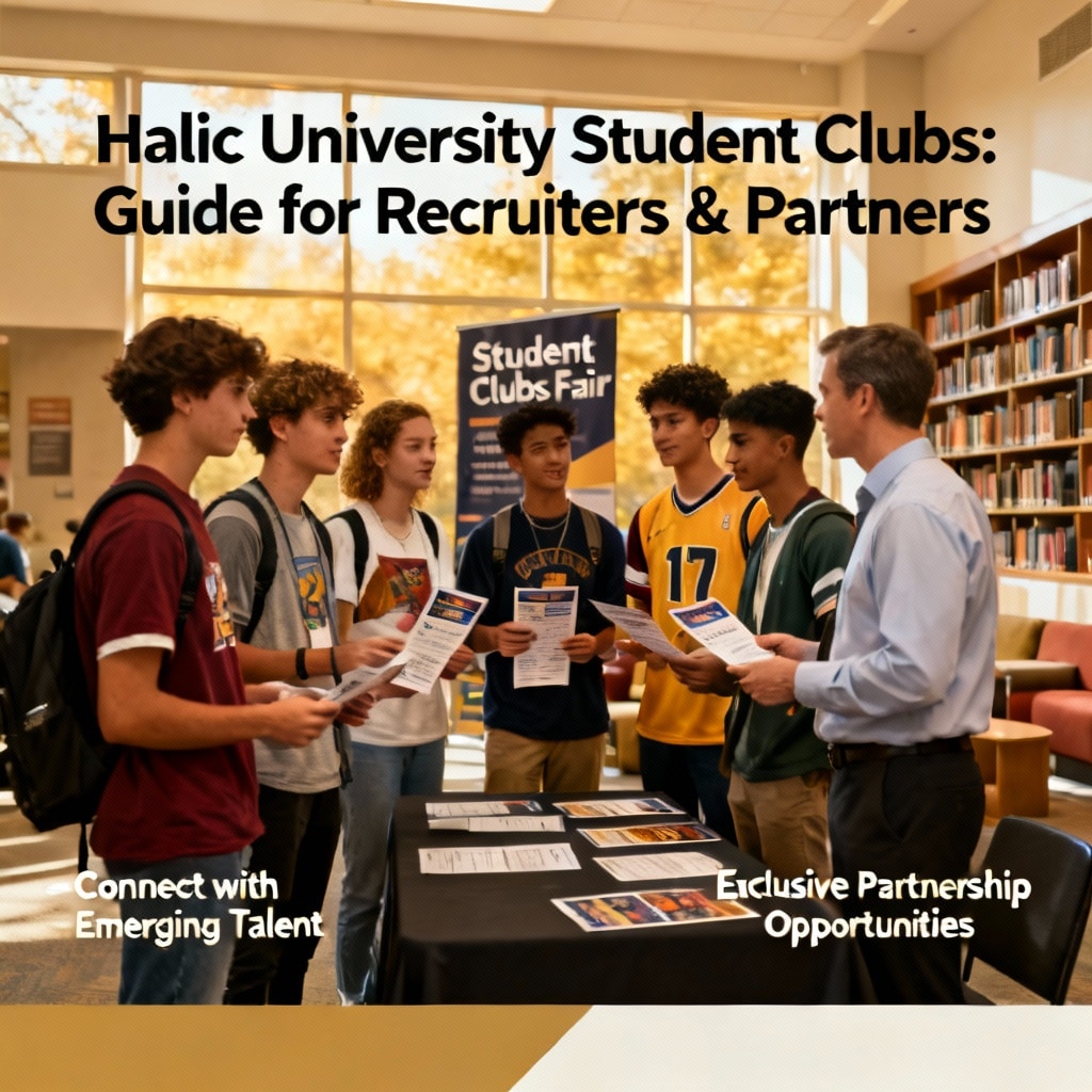 Halic University Student Clubs: Guide for Recruiters & Partners