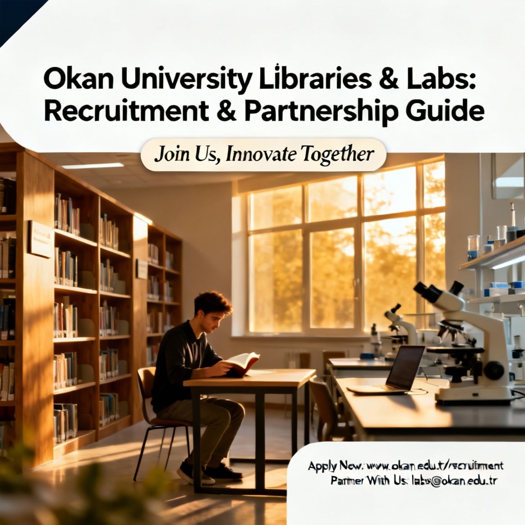 Okan University Libraries & Labs: Recruitment & Partnership Guide