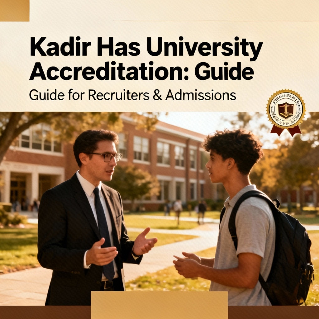 Kadir Has University Accreditation: Guide for Recruiters & Admissions