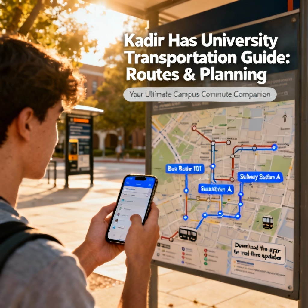 Kadir Has University Transportation Guide: Routes & Planning